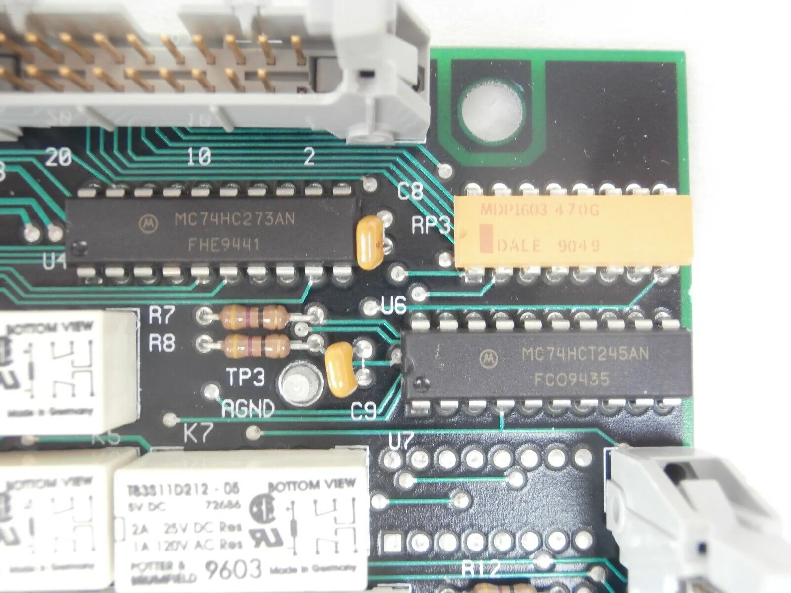 SVG Silicon Valley Group 99-80293-01 I/O Expansion/LCD Interface PCB Rev. C New - Image 8