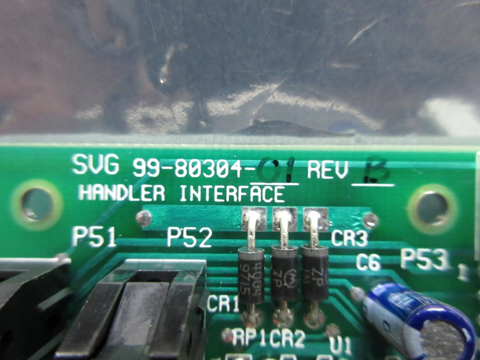 SVG Silicon Valley Group 99-80304-01 Handler Interface Board PCB Rev. B 90S Used - Image 12