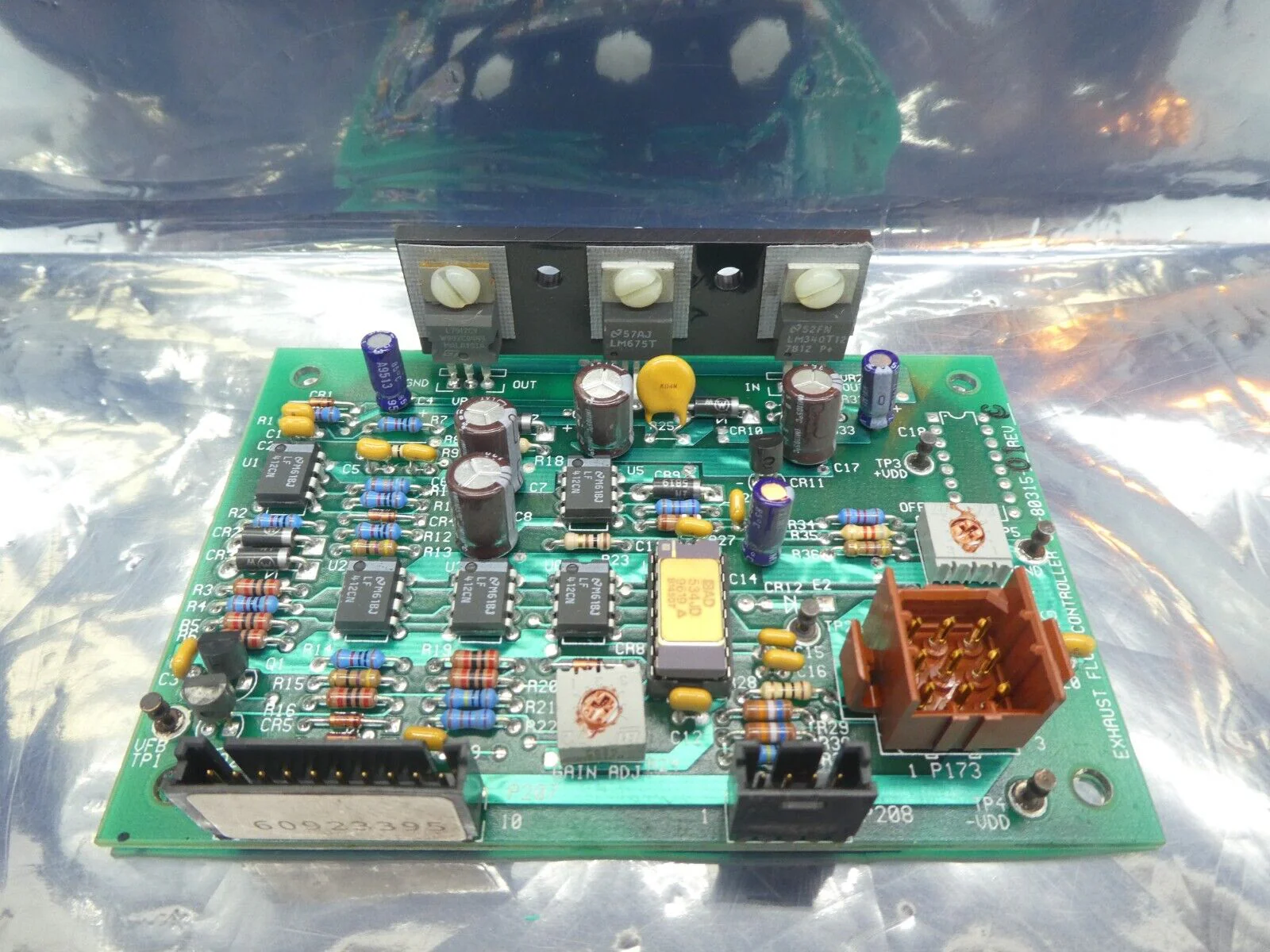 SVG Silicon Valley Group 99-80315-01 Exhaust Flow Controller PCB Rev. C Working - Image 5