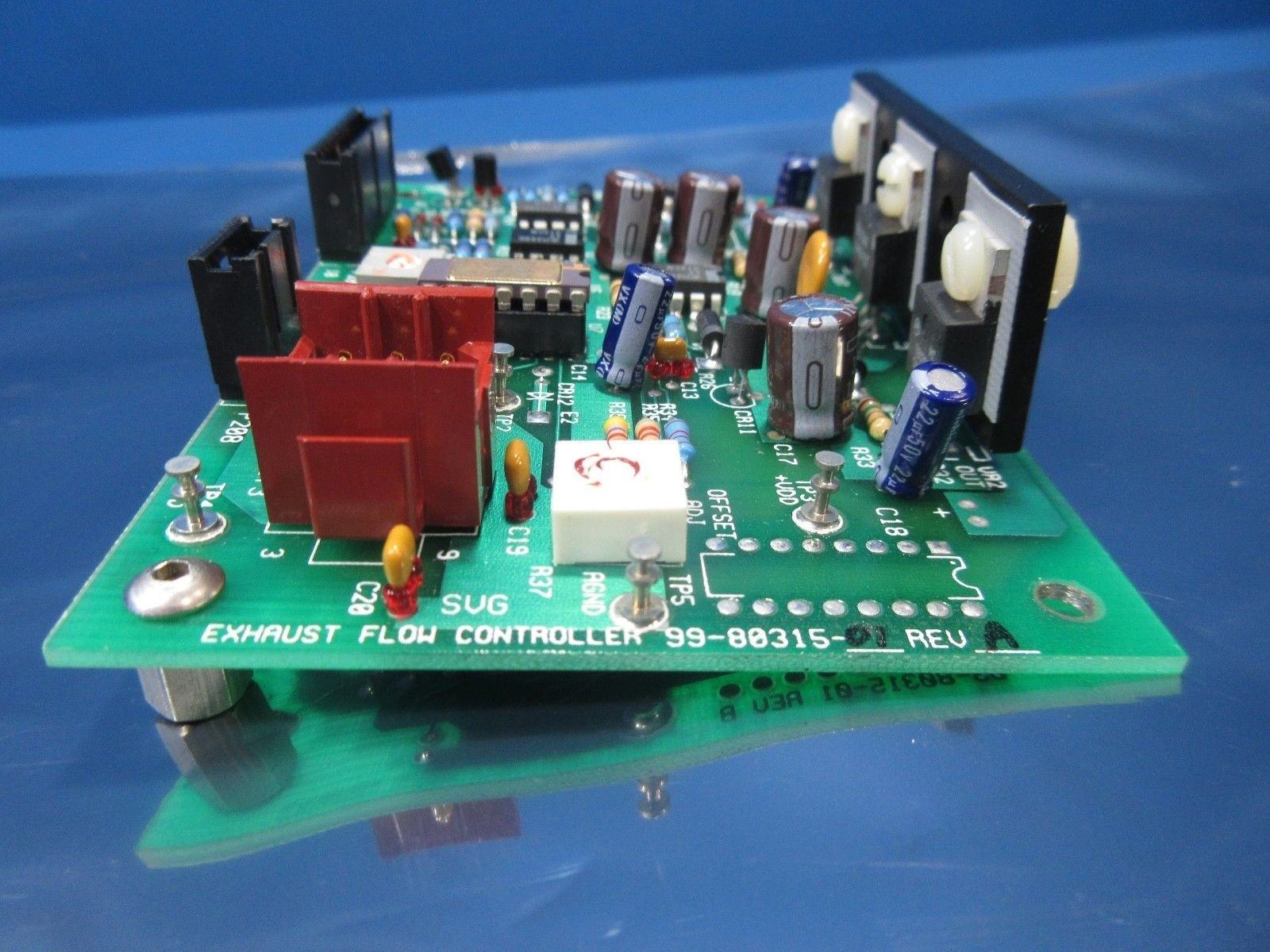 SVG Silicon Valley Group 99-80315-01 PCB Exhaust Flow Controller 90S Used - Image 5