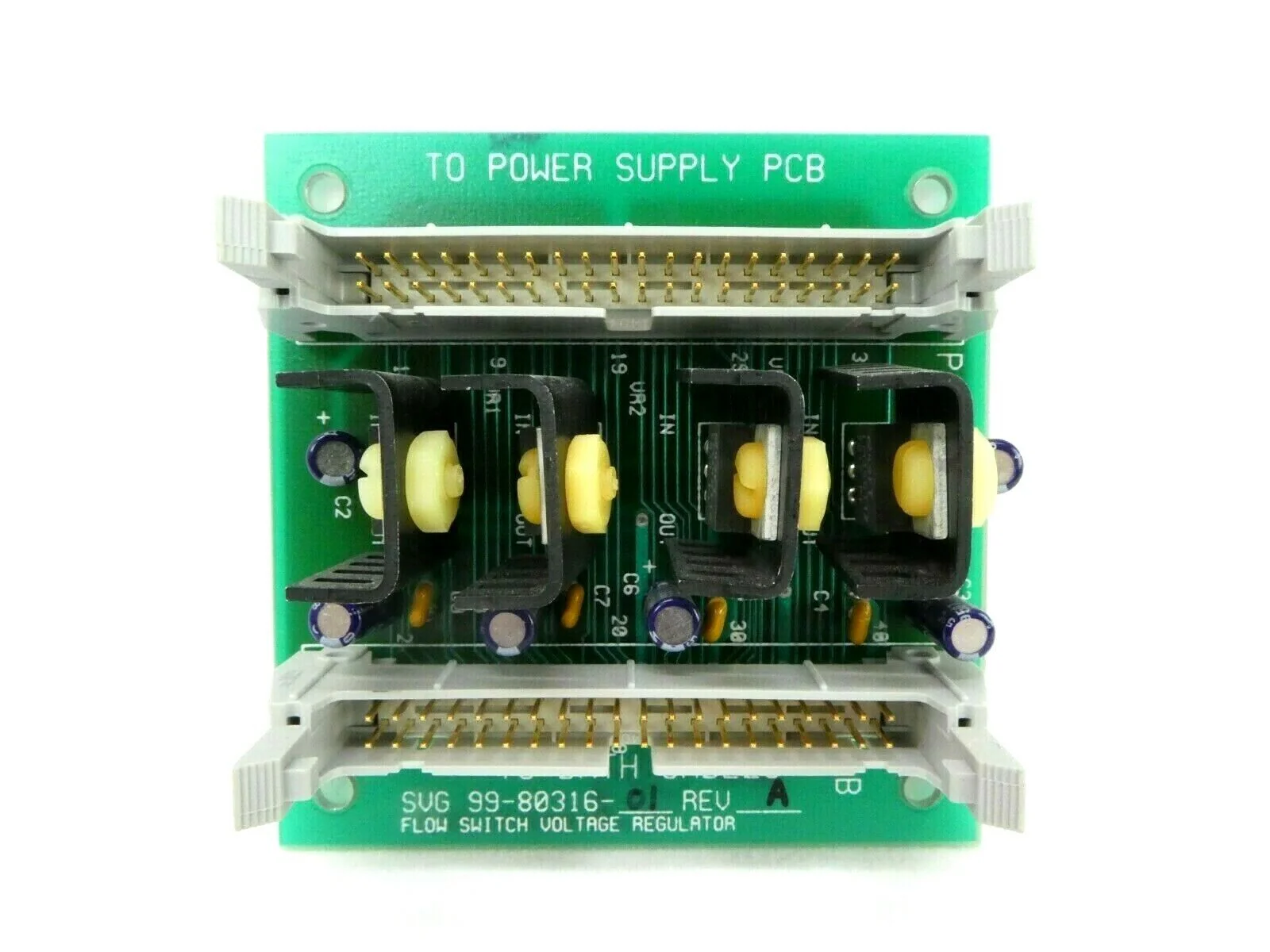 SVG Silicon Valley Group 99-80316-01 Flow Switch Voltage Regulator PCB 90S Spare - Image 2