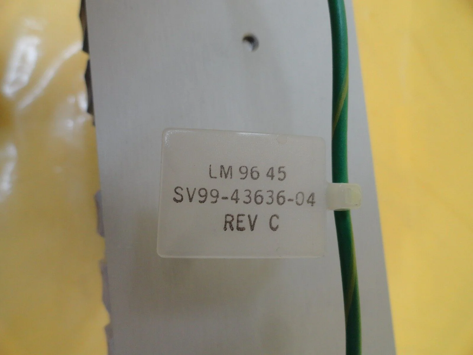 SVG Silicon Valley Group SV99-43636-04 Keyboard Panel 90S DUV System ASML Used - Image 2