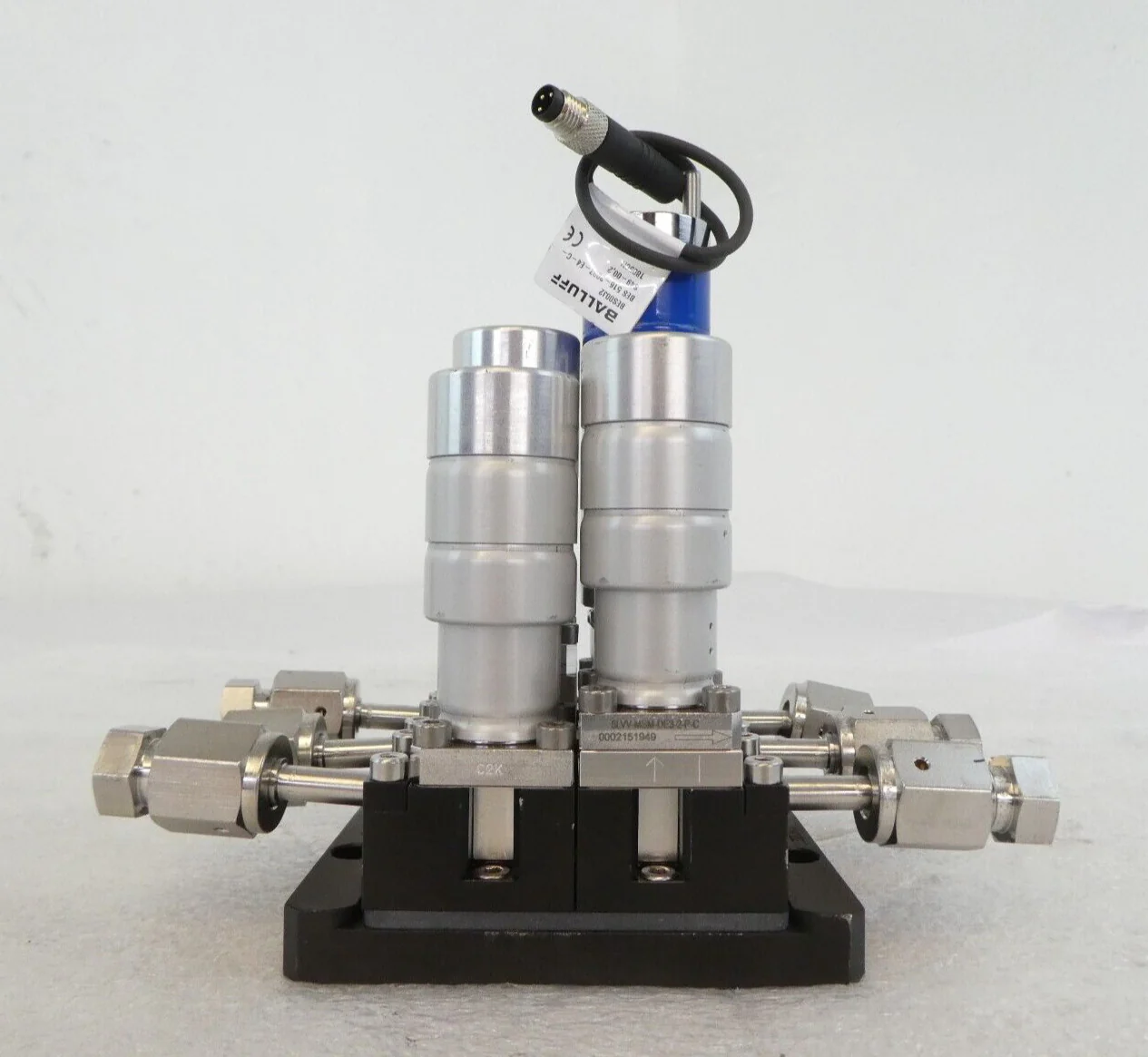 Swagelok 6LVV-MSM-DE3-2-P-C Diaphragm Valve Assembly Block DE3 ALD3E Working - Image 3