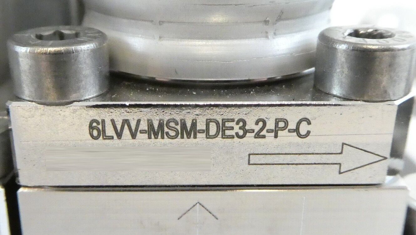 Swagelok 6LVV-MSM-DE3-2-P-C Diaphragm Valve Assembly Block DE3 ALD3E Working - Image 9
