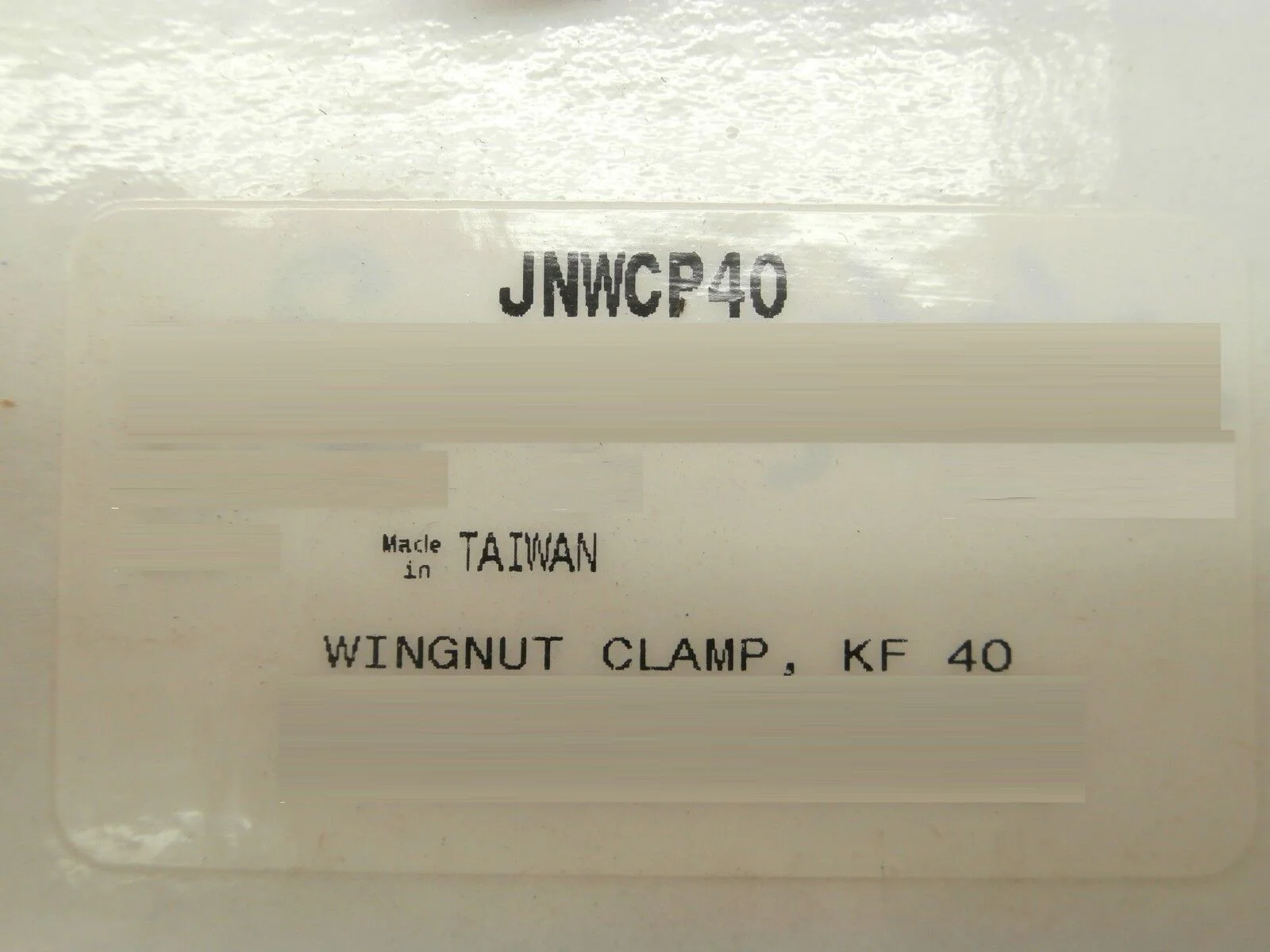 Swagelok JNWCP40 Vacuum Wingnut Clamp NW40 KF40 Reseller Lot of 4 New Surplus - Image 8