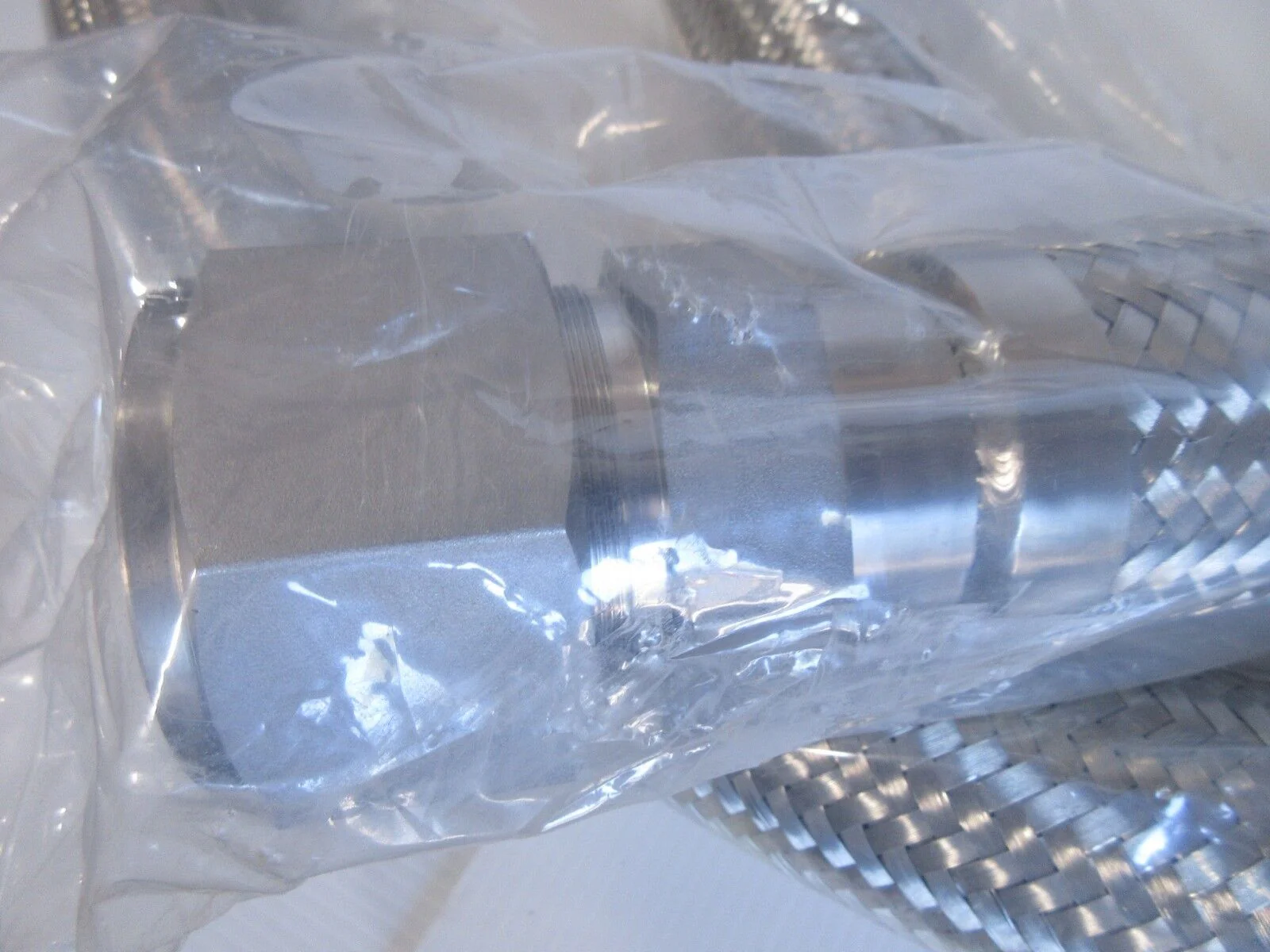 Swagelok SS-FJ32SL32SL32-240 2in. Braided Steel Hose 20ft. New - Image 5