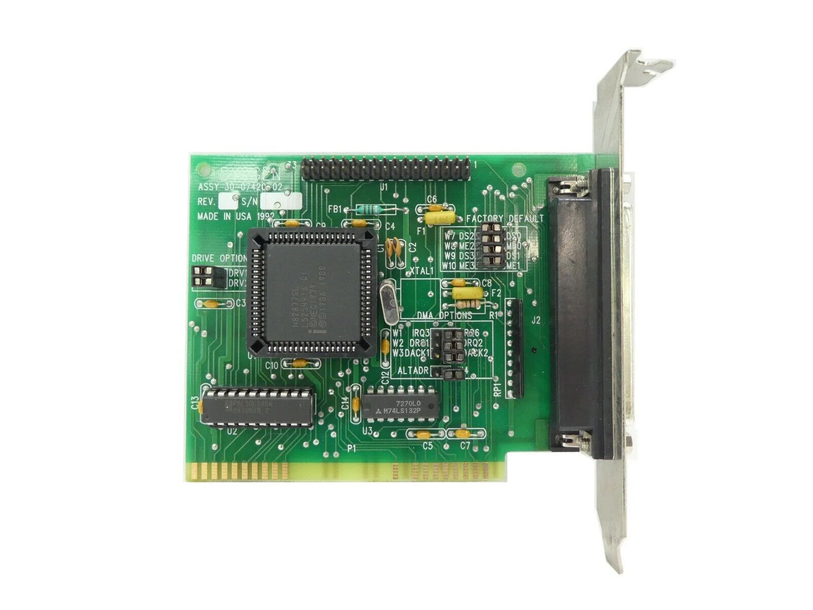 SYSGEN 30-07420-02 ISA BUS Adapter PCB Card Novellus Systems New Surplus - Image 2