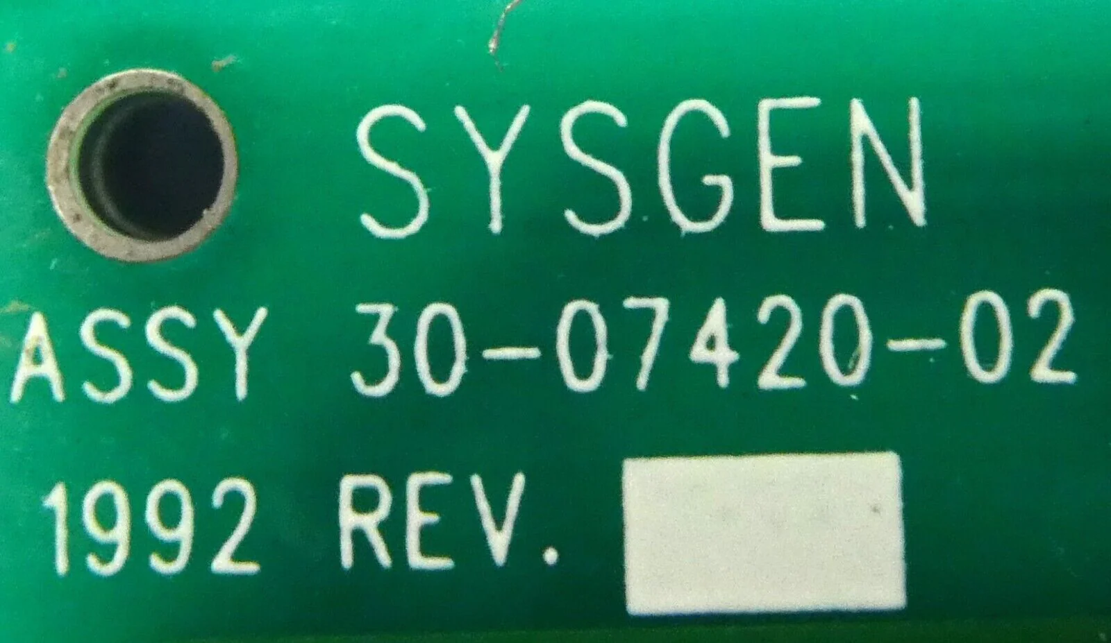 SYSGEN 30-07420-02 ISA BUS Adapter PCB Card Novellus Systems Working Surplus - Image 10