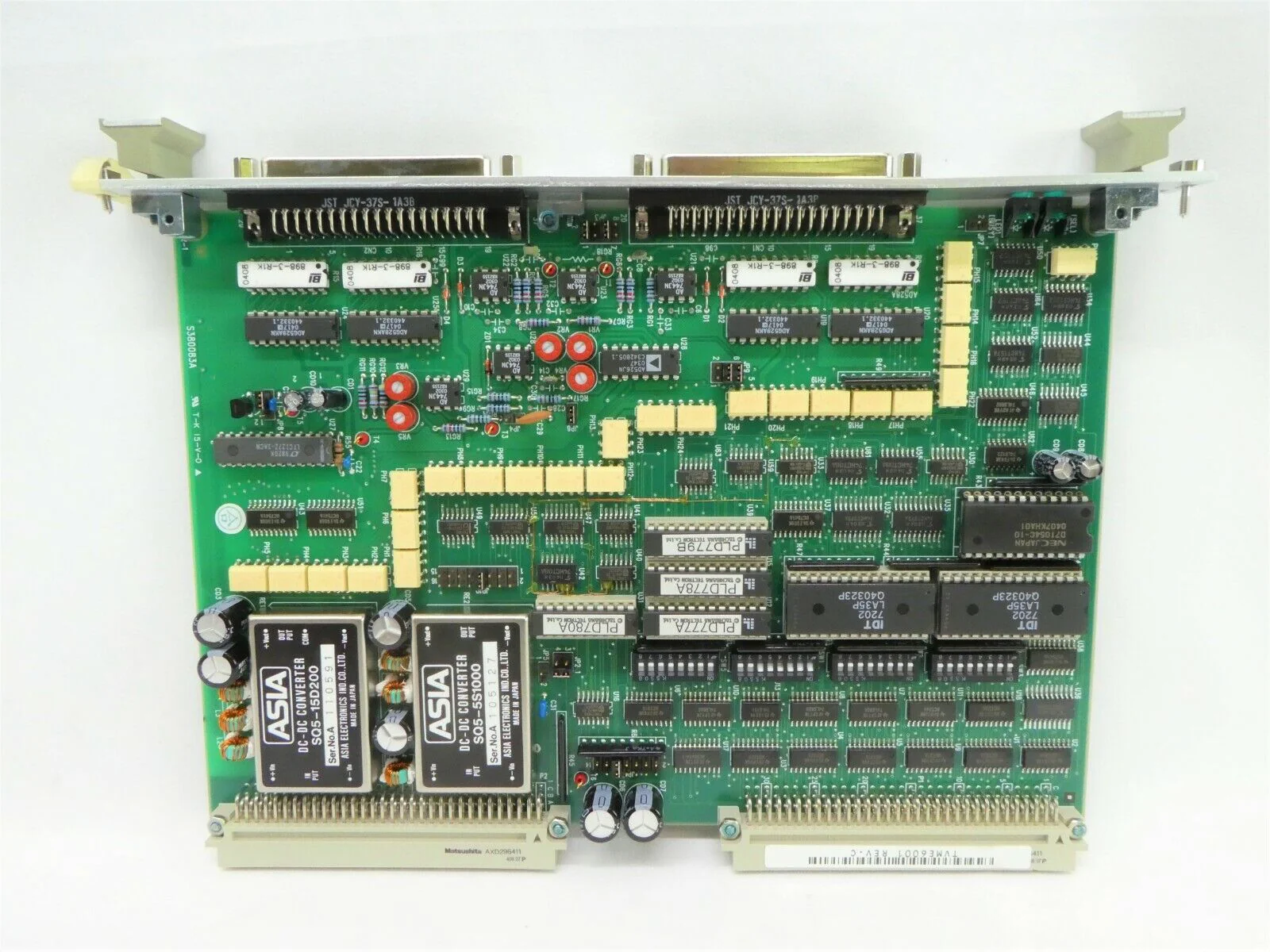 Tachibana Tectron TVME6001 Processor PCB Card Rev. C JEOL JWS-2000 Working - Image 2