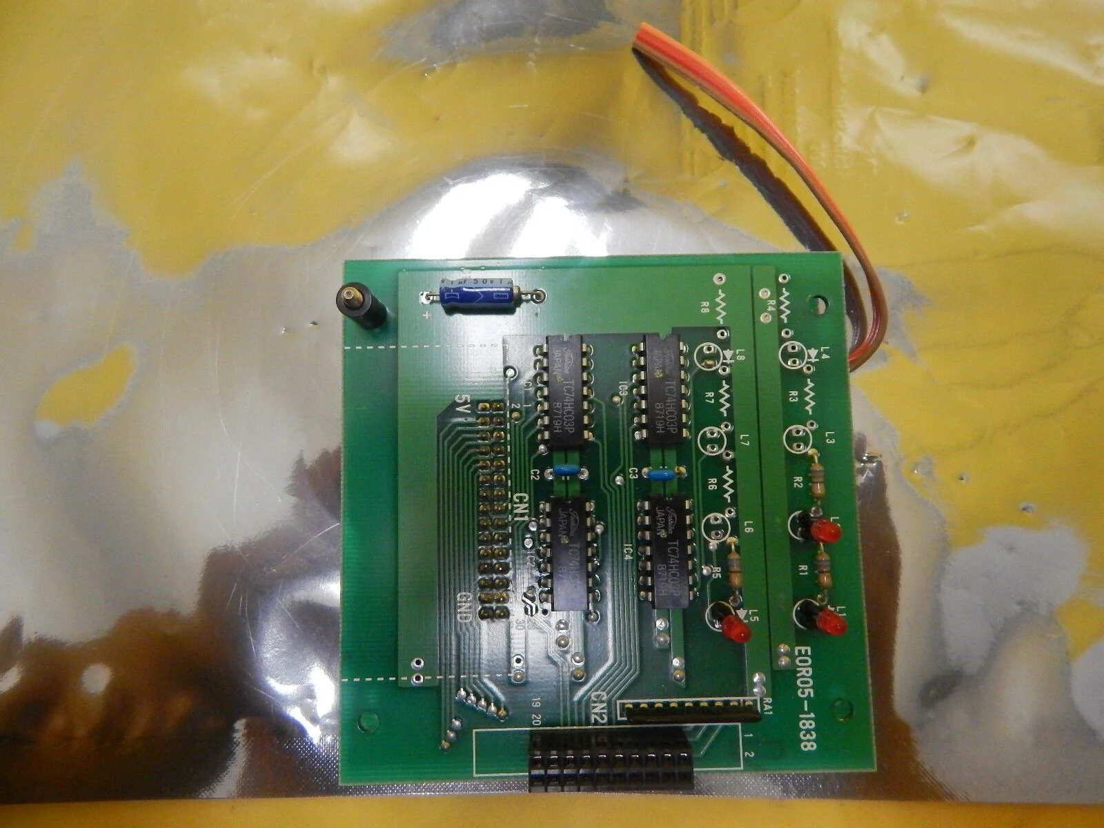 TAZMO E0R05-1838 Connector PCB Board Semix TR6132U 150mm SOG Used Working - Image 5