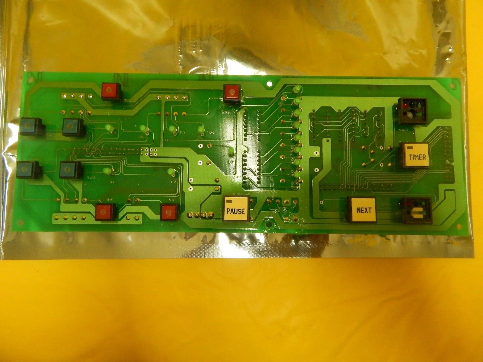 TAZMO E0R05-2979B Interface PCB Board Semix TR6132U 150mm SOG Used Working - Image 4