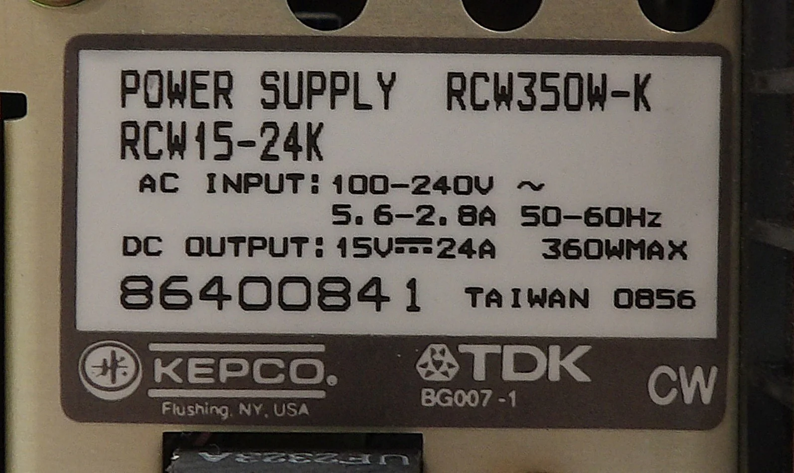TDK Kepco RCW350W-K Adjustable Power Supply Working - Image 7