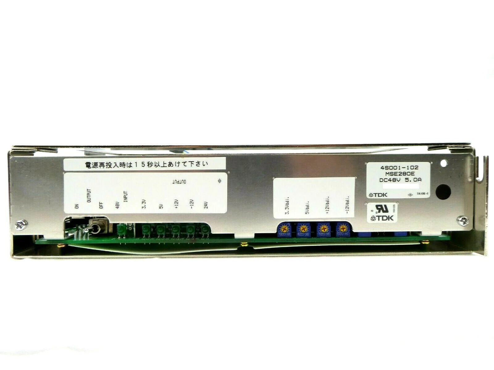 TDK MSE280E Power Supply PCB Card Nikon 4S001-102 NSR System Working - Image 2