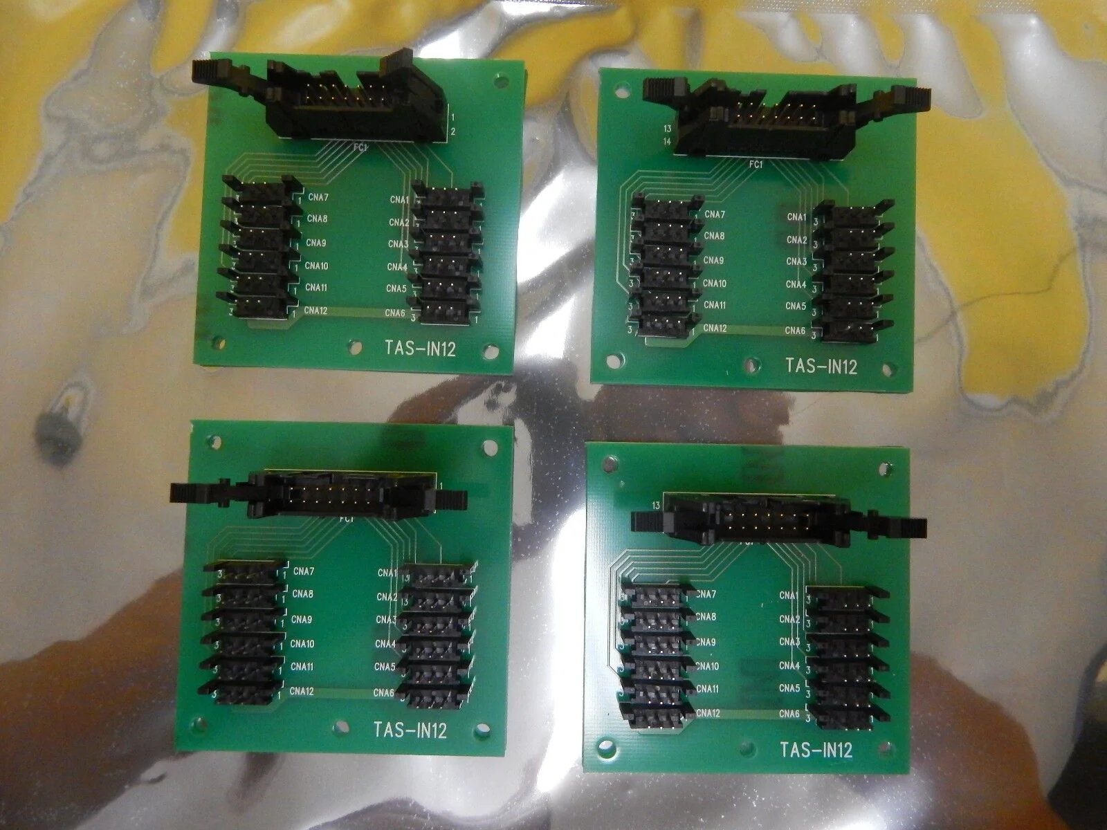 TDK TAS-IN12 Backplane Interface Board PCB Reseller Lot of 4 TAS300 Used Working - Image 2