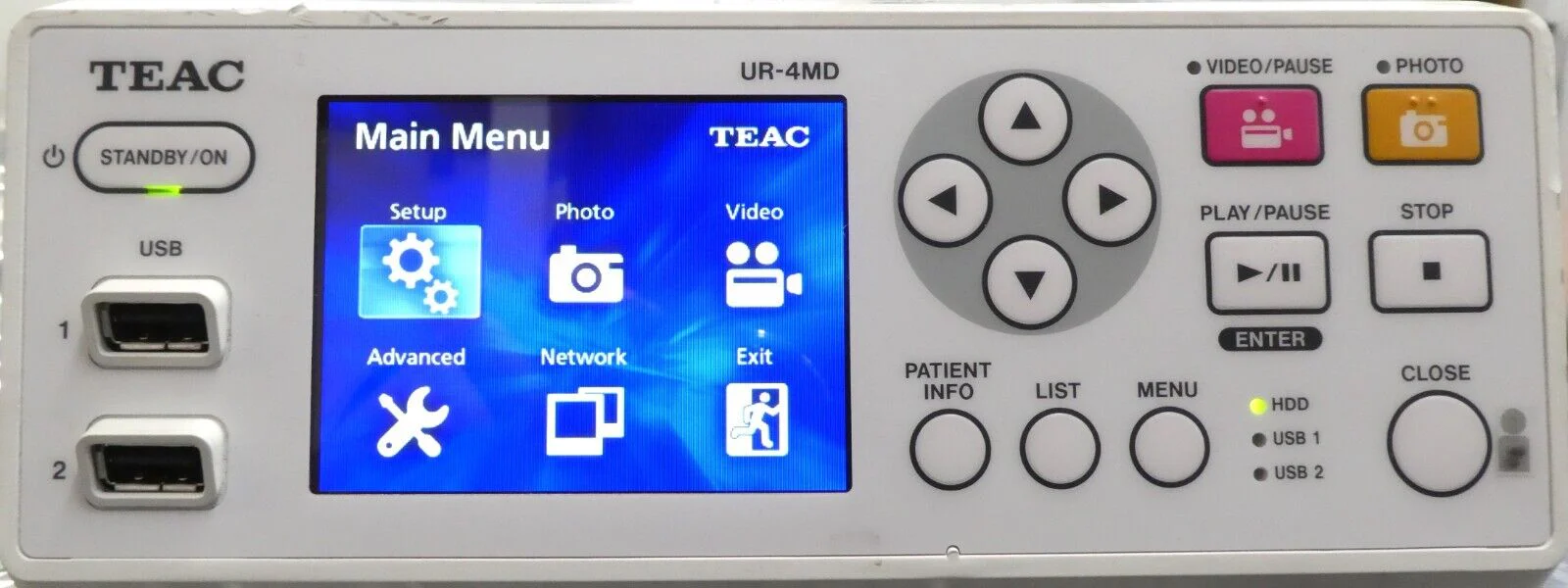 TEAC 04907034602001 High-Definition Digital Video Recorder UR-4MD Working Spare - Image 8
