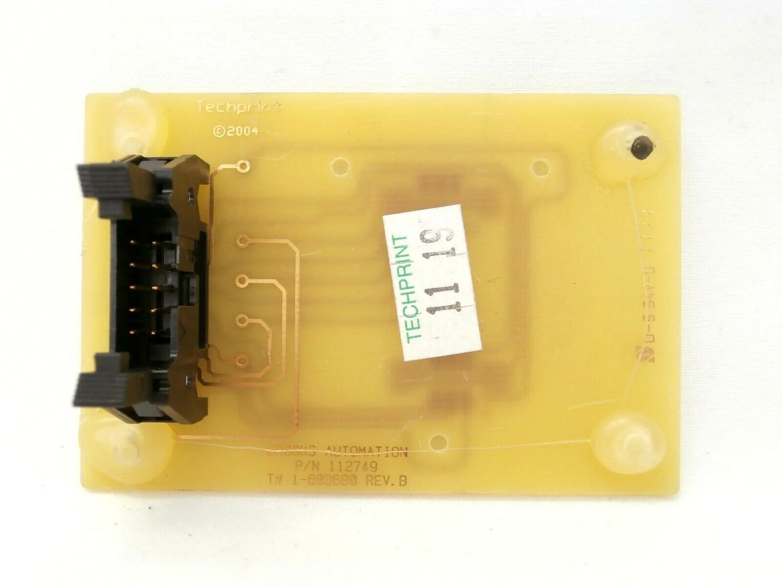 Techprint 1-603680 LED Board PCB Brooks 112749 Load Port VISION Working Surplus - Image 2