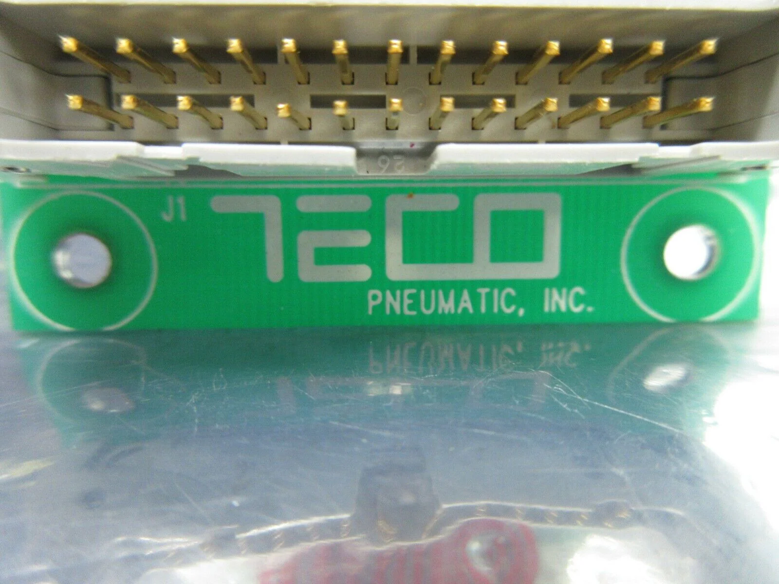 TECO Pneumatic DES375-010-8 8-Port Pneumatic Manifold Board PCB HA010E1 Working - Image 11