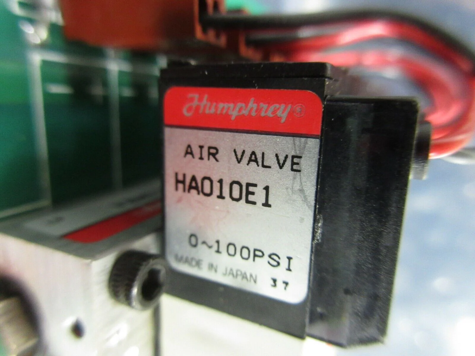 TECO Pneumatic DES375-010-8 8-Port Pneumatic Manifold Board PCB HA010E1 Working - Image 12