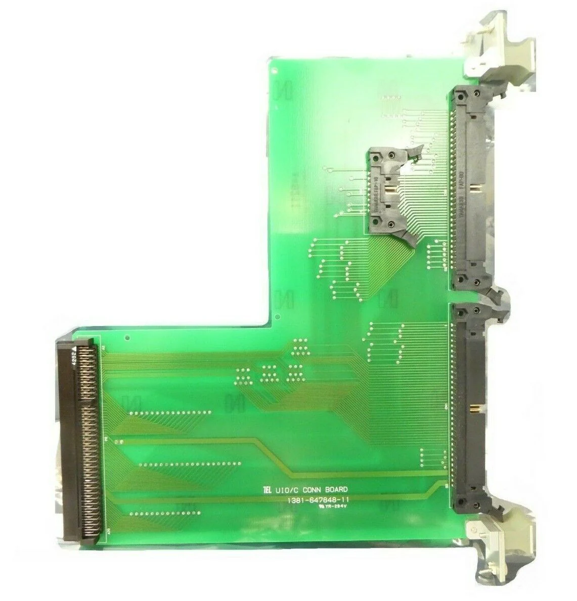 TEL Tokyo Electron 1381-647848-11 Connector VME PCB Card UIO/C MARK 8 Working - Image 2