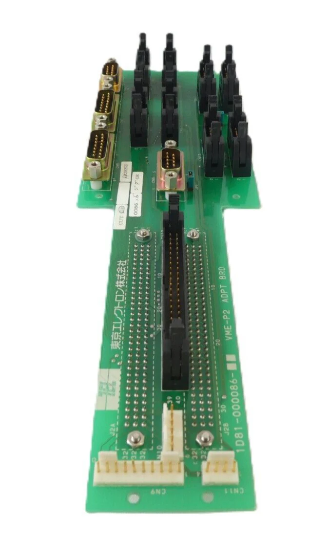 TEL Tokyo Electron 1D81-000086-16 Interface PCB VME-P2 ADPT BD Working Surplus - Image 10