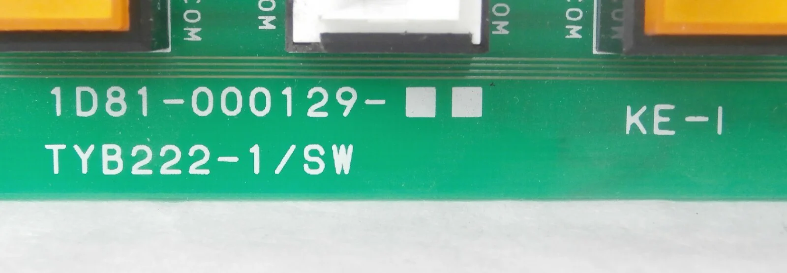 TEL Tokyo Electron 1D81-000129 Interface Panel PCB TYB222-1/SW Unity II As-Is - Image 12