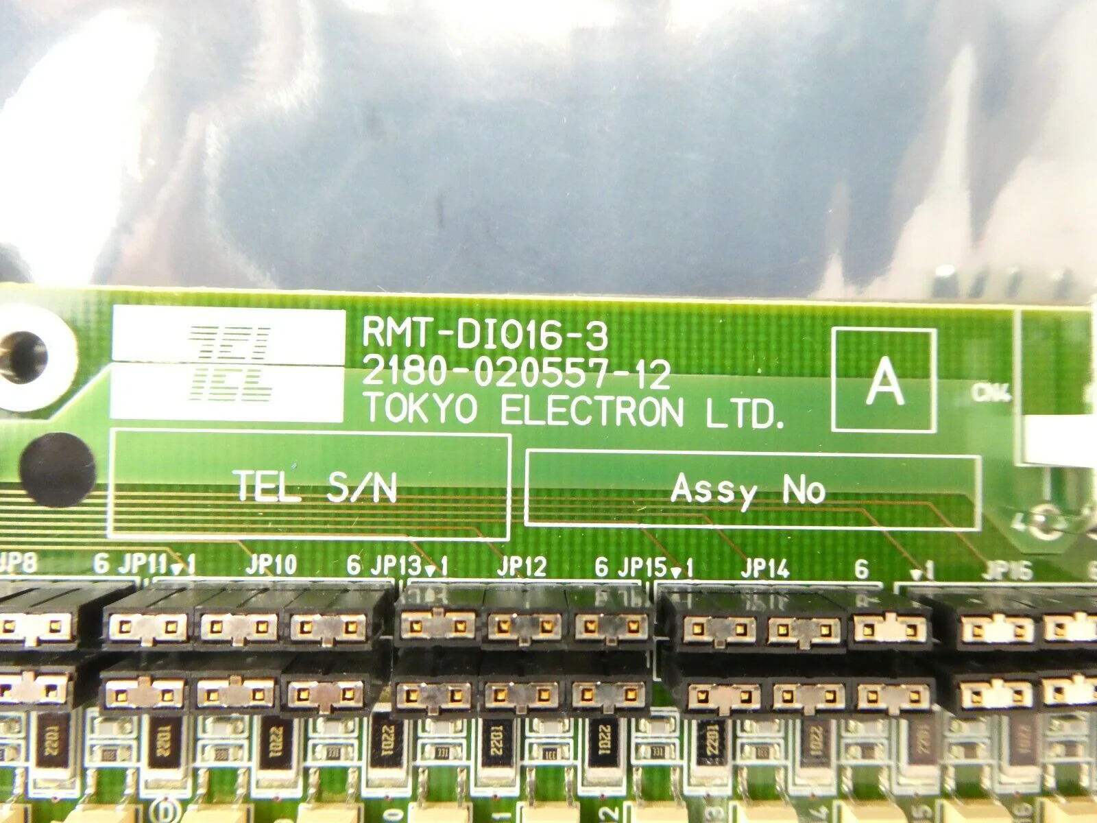 TEL Tokyo Electron 2180-020557-12 Digital I/O Board PCB RMT-DIO16-3 New Surplus - Image 12