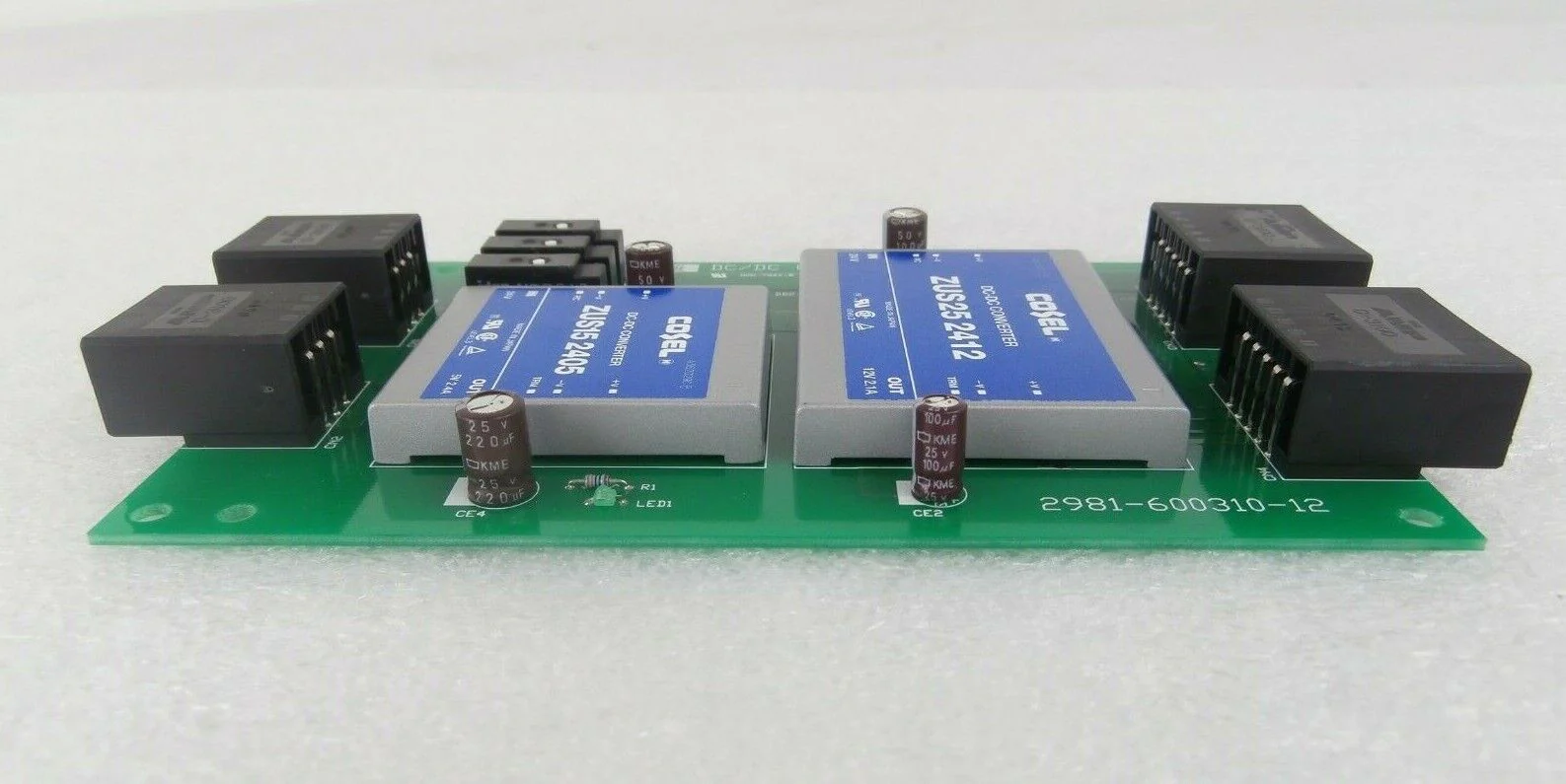 TEL Tokyo Electron 2981-600310-12 DC/DC Converter Board PCB ACT12 Working - Image 3