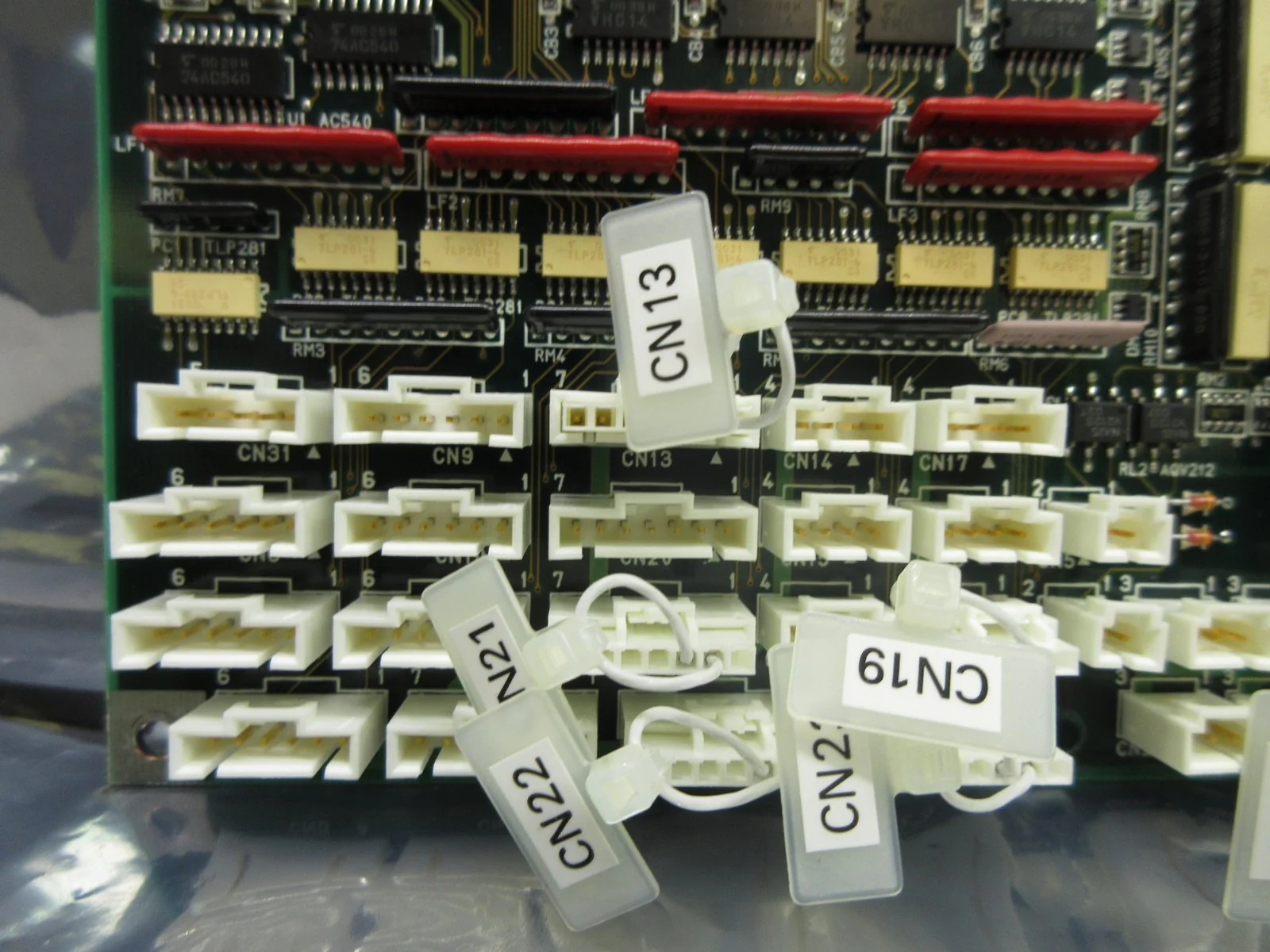 TEL Tokyo Electron 2981-600534-11 CONN BLT/L Board PCB 2908-600534-11 ACT12 Used - Image 5