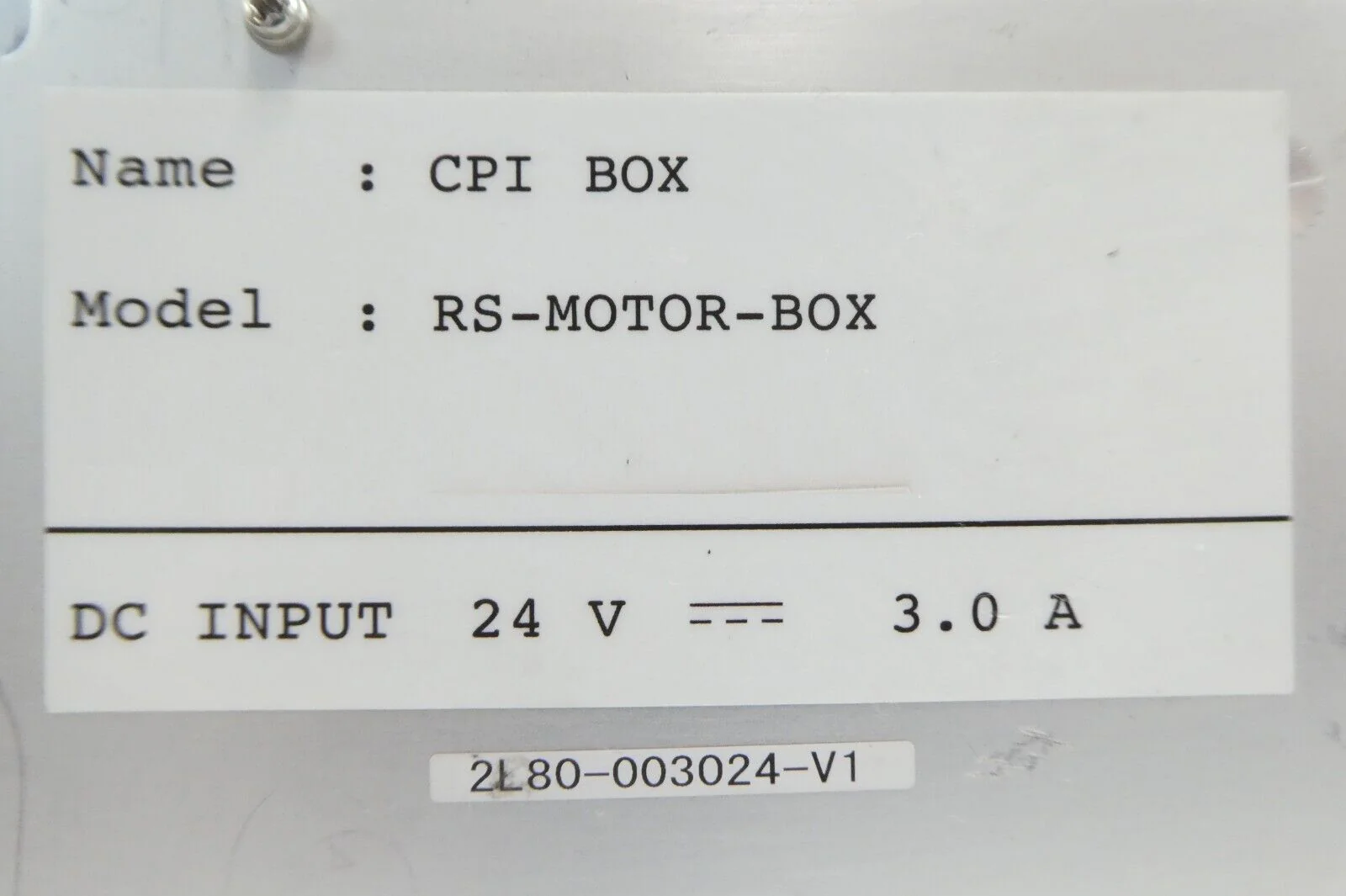 TEL Tokyo Electron 2L80-003024-V1 CPI Box RS-MOTOR-BOX Lot of 4 Working - Image 15