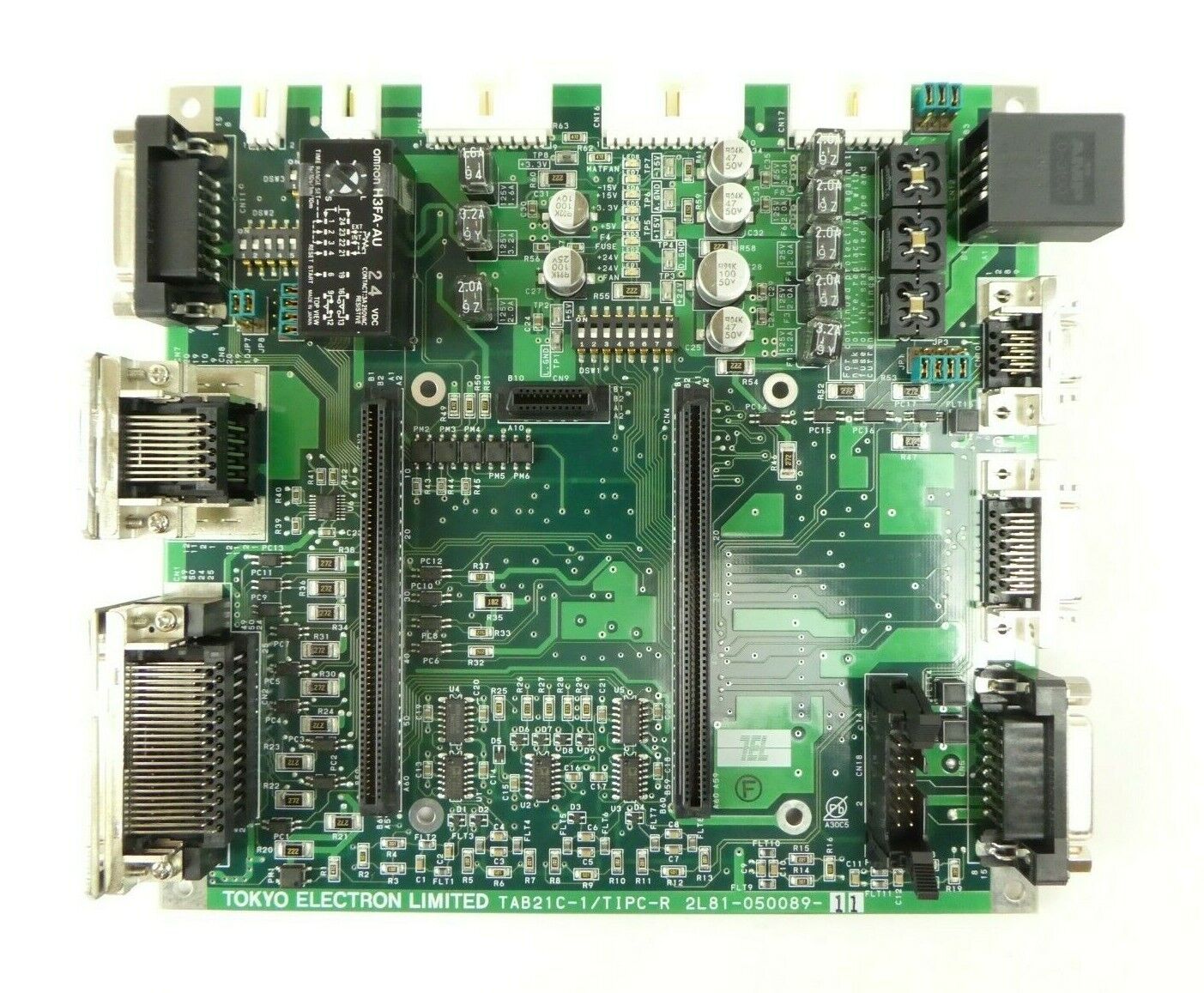 TEL Tokyo Electron 2L81-050089-11 Interface PCB TAB21C-1/TIPC-R New Surplus - Image 2