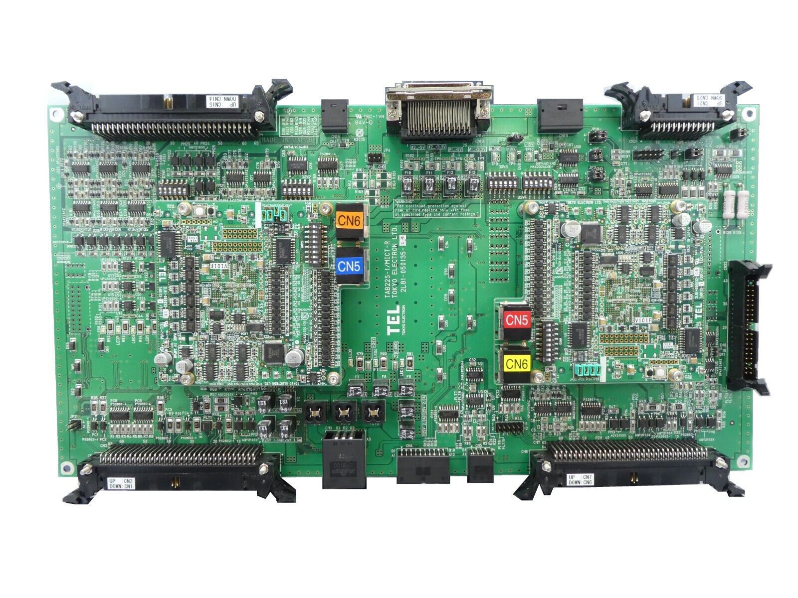 TEL Tokyo Electron 2L81-050135-14 Interface PCB TAB22S-1/MICT-R Working Surplus - Image 2