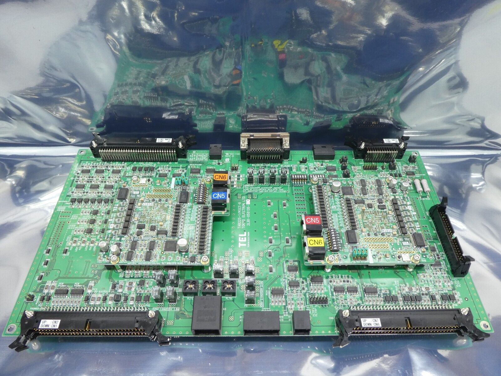 TEL Tokyo Electron 2L81-050135-14 Interface PCB TAB22S-1/MICT-R Working Surplus - Image 5