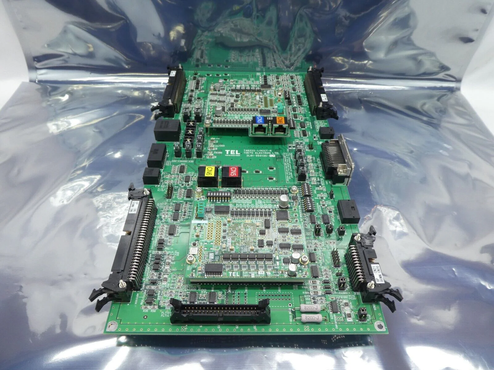 TEL Tokyo Electron 2L81-050135-14 Interface PCB TAB22S-1/MICT-R Working Surplus - Image 7