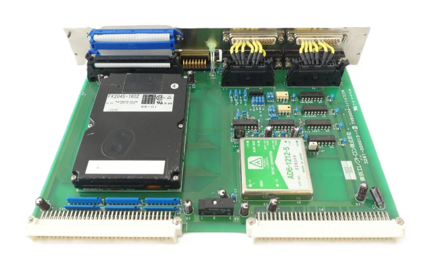TEL Tokyo Electron 3281-000013-15 Processor PCB Card TVB0004-1/147CON Working - Image 8