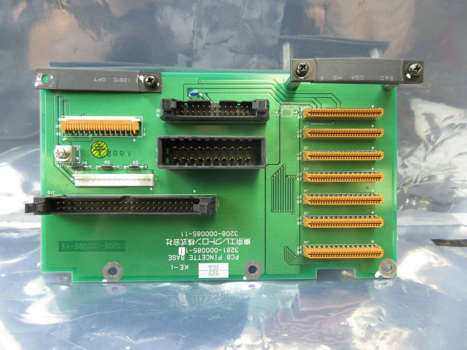 TEL Tokyo Electron 3281-000085-11 Pincette Base PCB 3208-000085-11 P-8 Used - Image 5