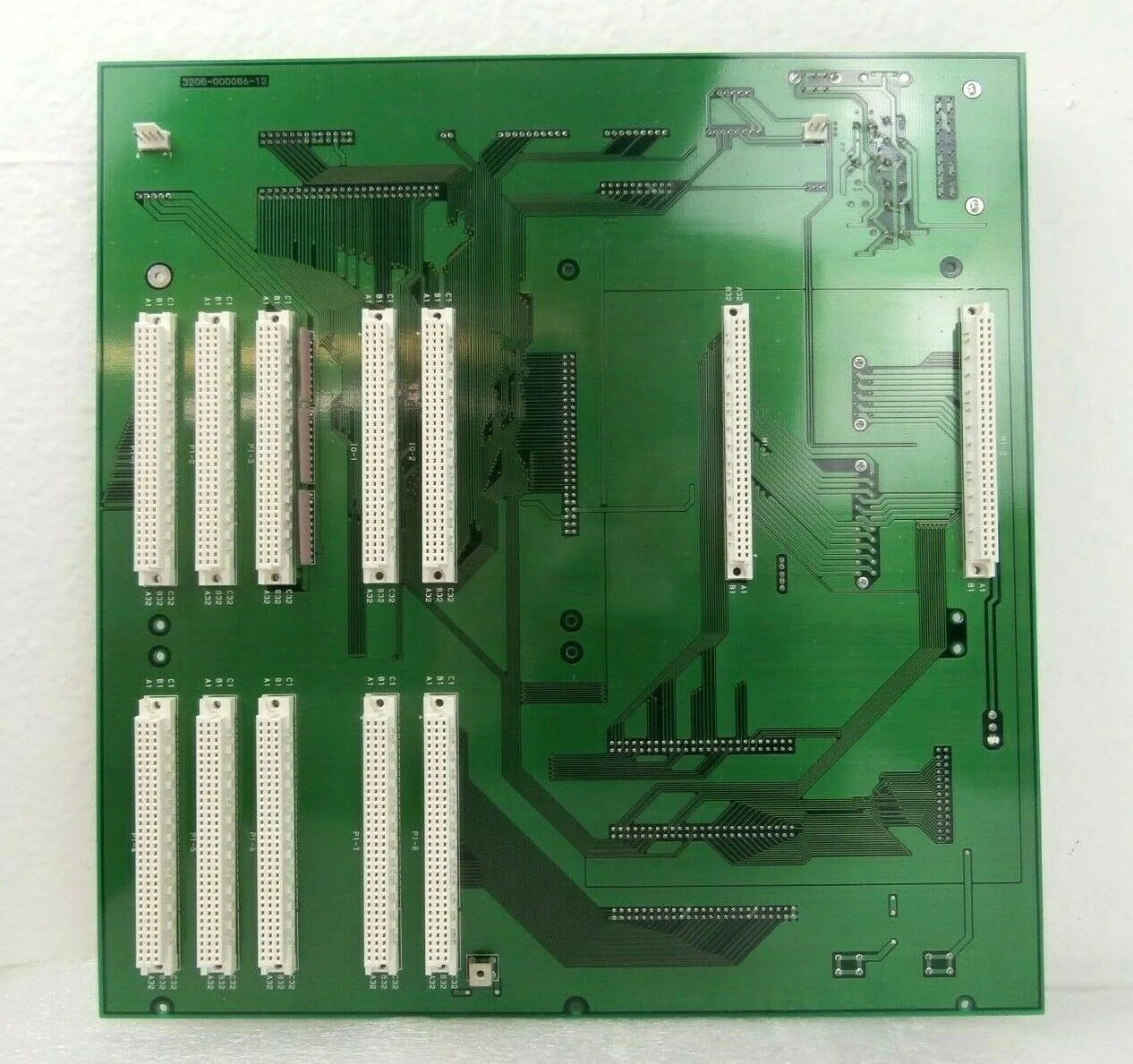 TEL Tokyo Electron 3281-000086-13 Backplane PCB Loader CONT Mother P-8 Working - Image 3