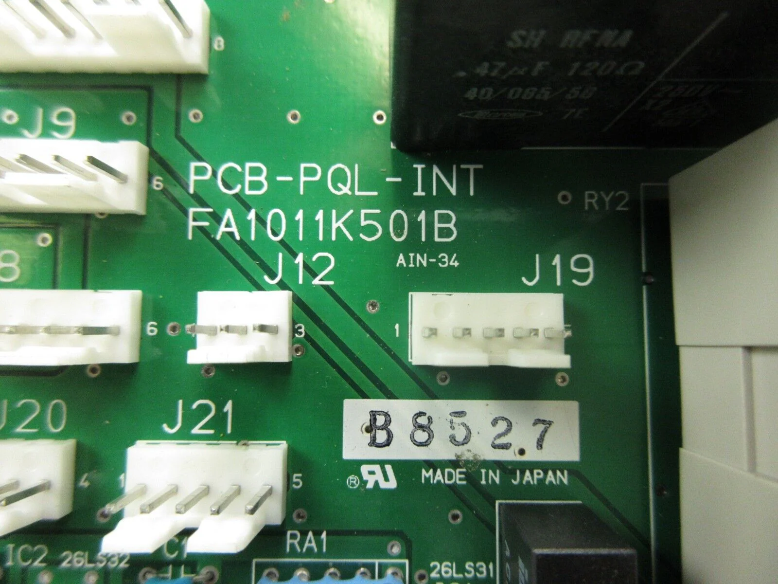 TEL Tokyo Electron 3281-000151-11 Interface Board PCB FA1011K501B Used Working - Image 12