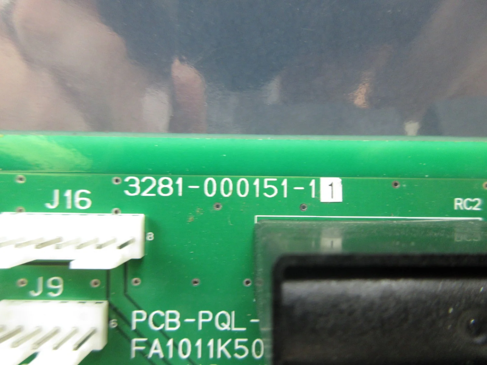 TEL Tokyo Electron 3281-000151-11 Interface Board PCB FA1011K501B Used Working - Image 2