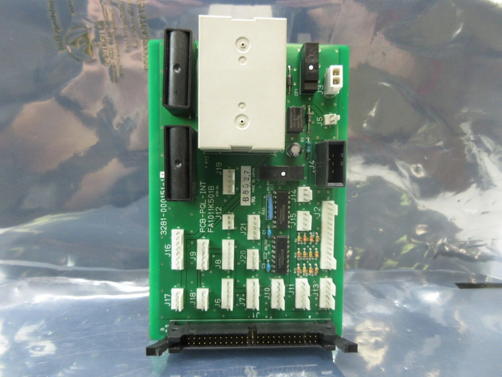 TEL Tokyo Electron 3281-000151-11 Interface Board PCB FA1011K501B Used Working - Image 4