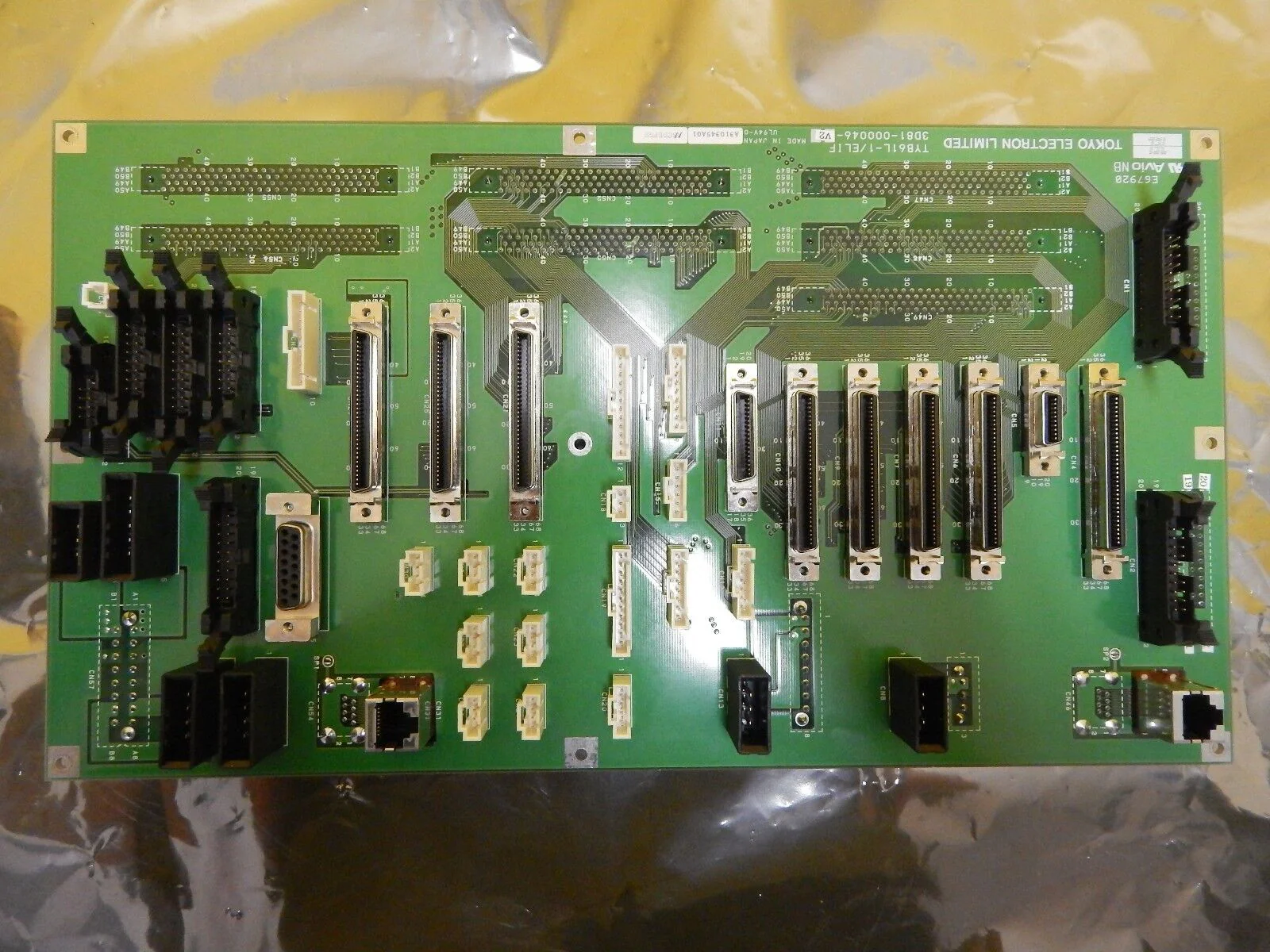 TEL Tokyo Electron 3D81-000046-V2 Interface PCB TYB61L-1/ELIF T-3044SS Used - Image 4