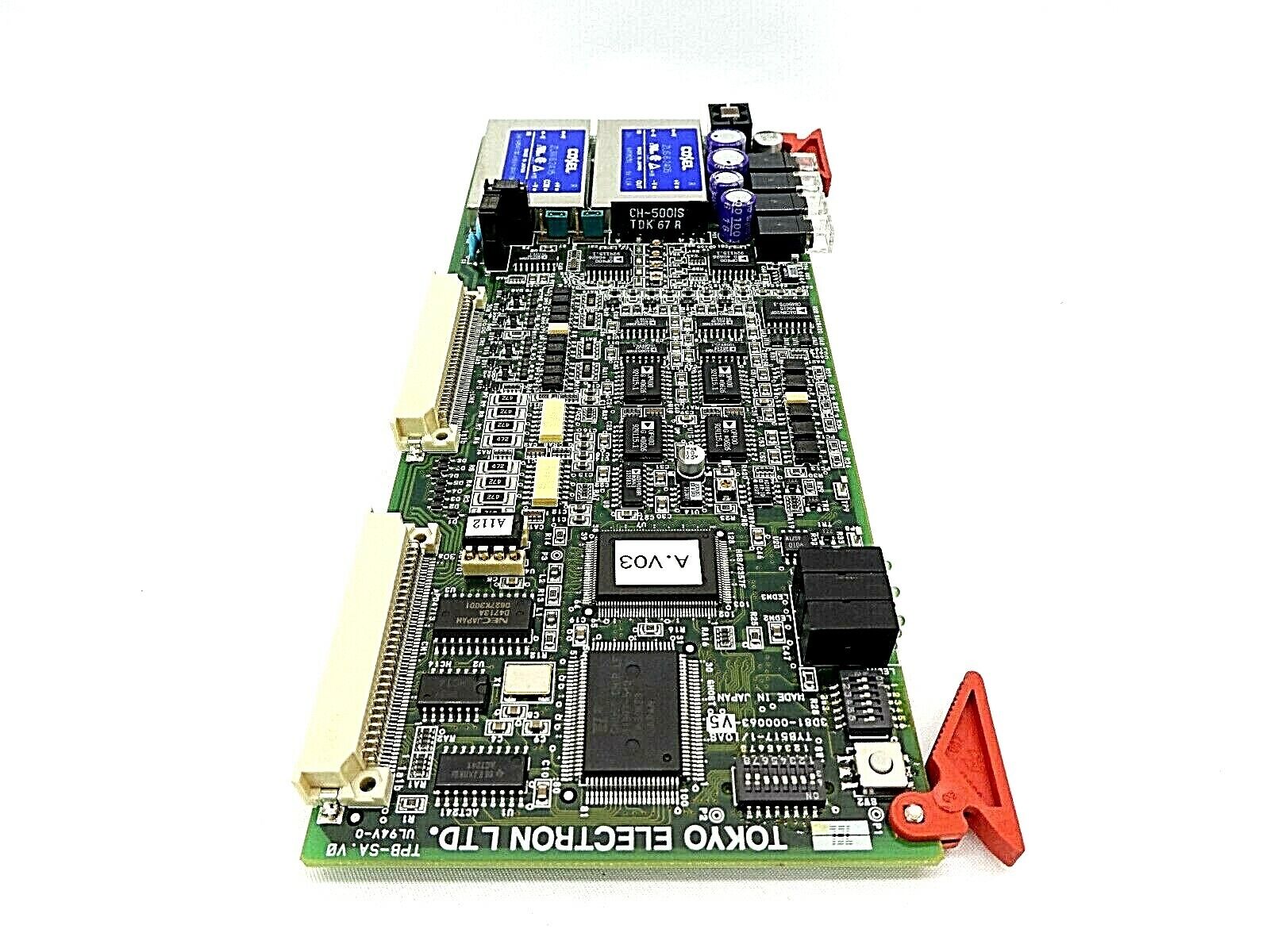 TEL Tokyo Electron 3D81-000063-V5 Processor PCB Card TYB517-1/IOAS Working - Image 6