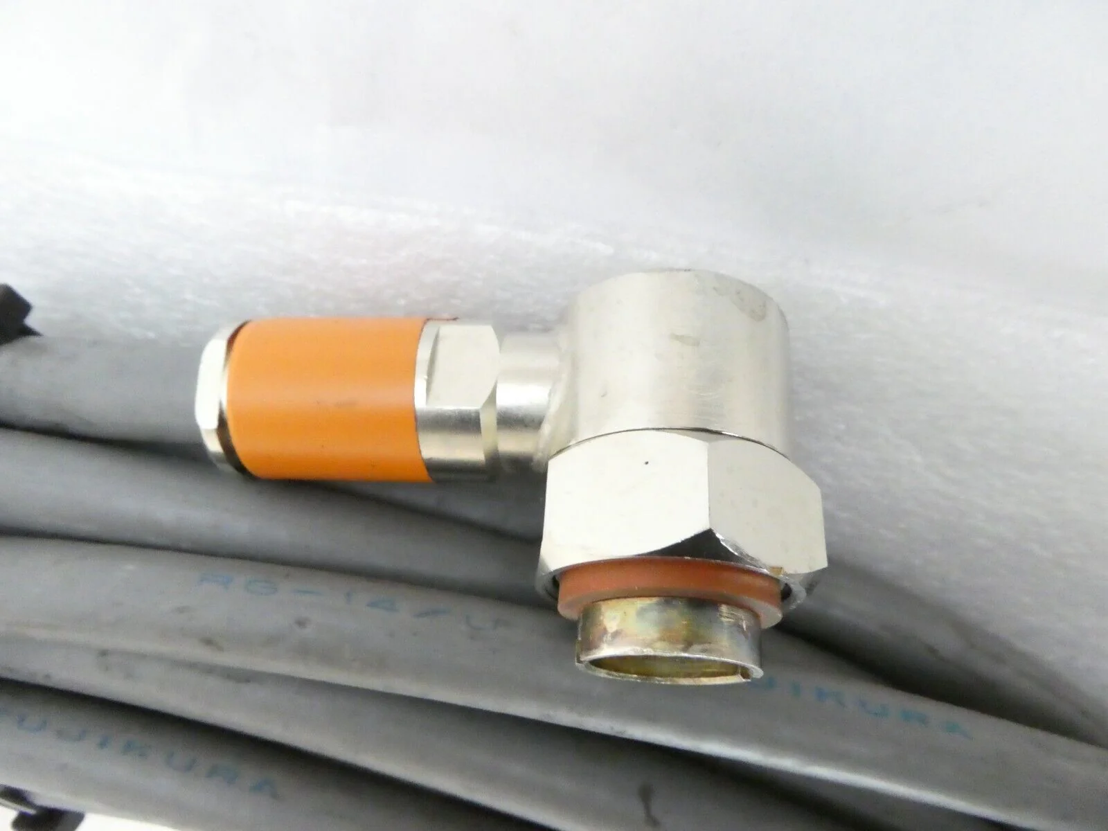TEL Tokyo Electron 3D86-003060-V1 RF Cable 20.35M 66 Foot Cu Exposed Working - Image 9