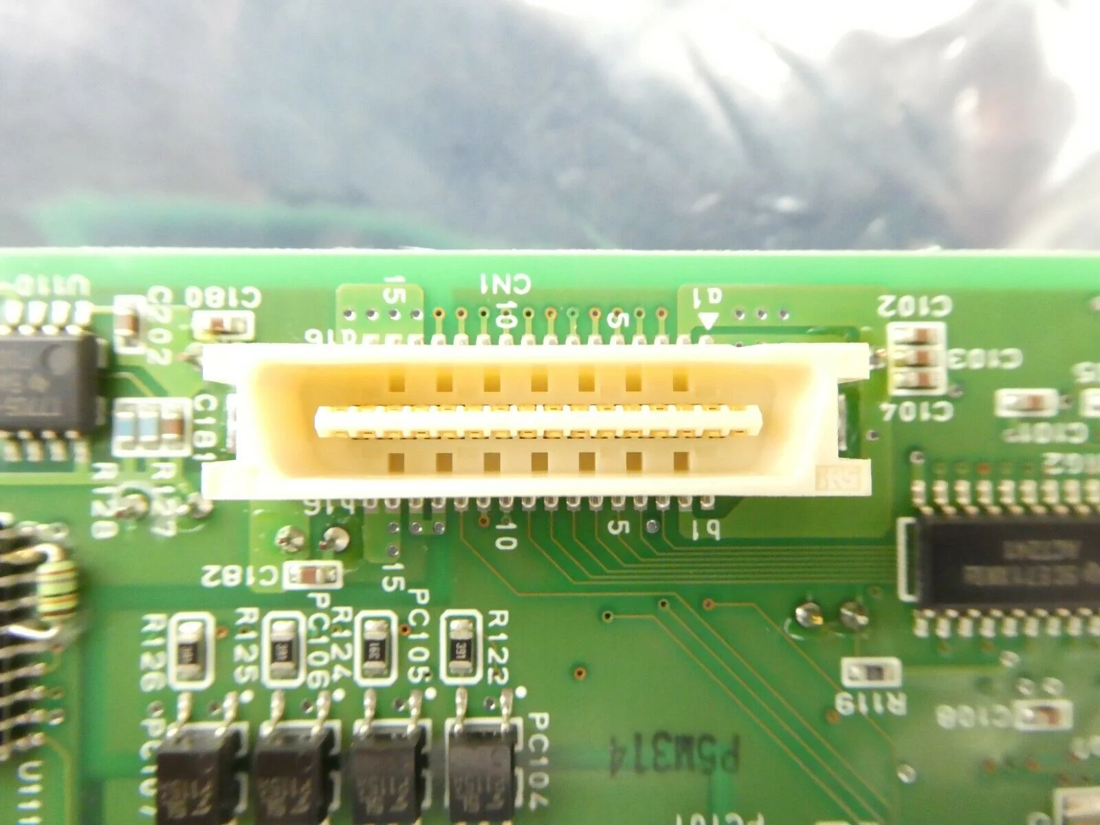 TEL Tokyo Electron 3M80-001582-13 Input/Output PCB SW300B/AIO2 Trias CVD Working - Image 8
