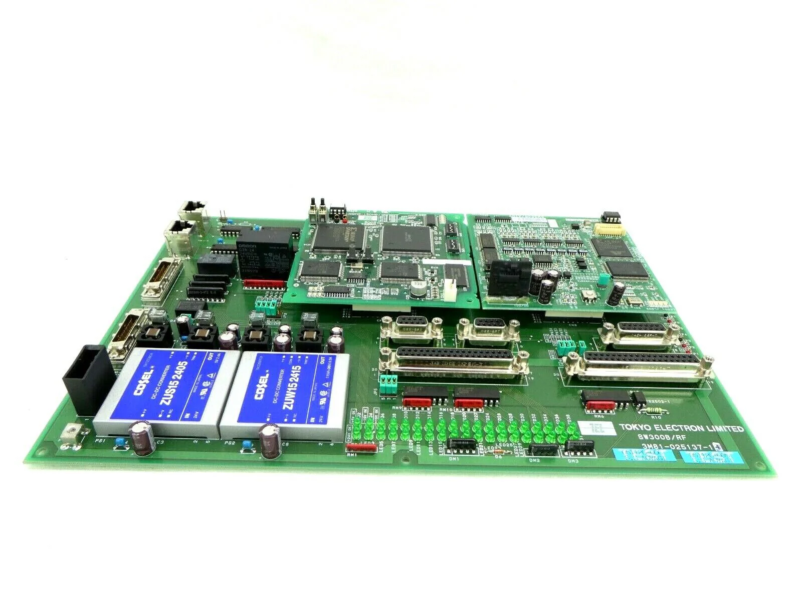 TEL Tokyo Electron 3M81-025137-14 Board PCB SW300B/RF Trias System Working - Image 6
