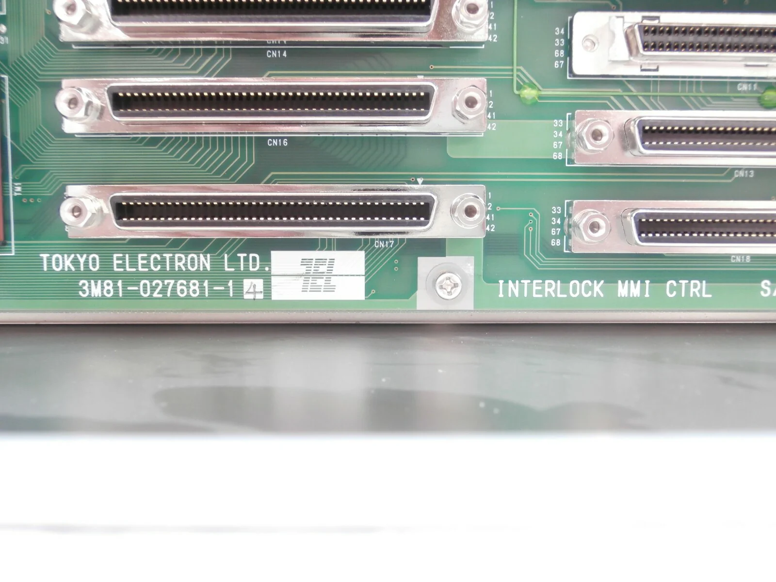 TEL Tokyo Electron 3M81-027681-14 MMI Interlock Controller PCB Trias Surplus - Image 8