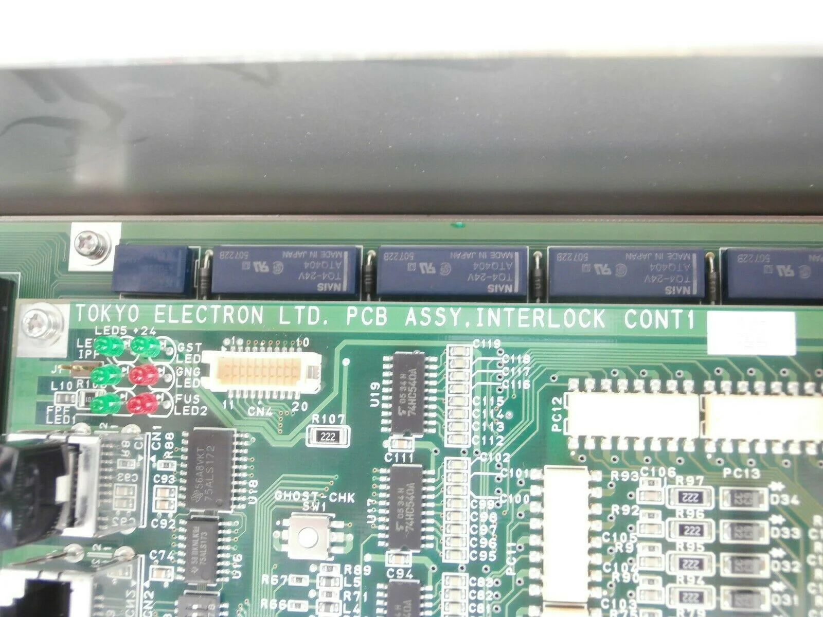 TEL Tokyo Electron 3M81-027681-14 MMI Interlock Controller PCB Trias Surplus - Image 9