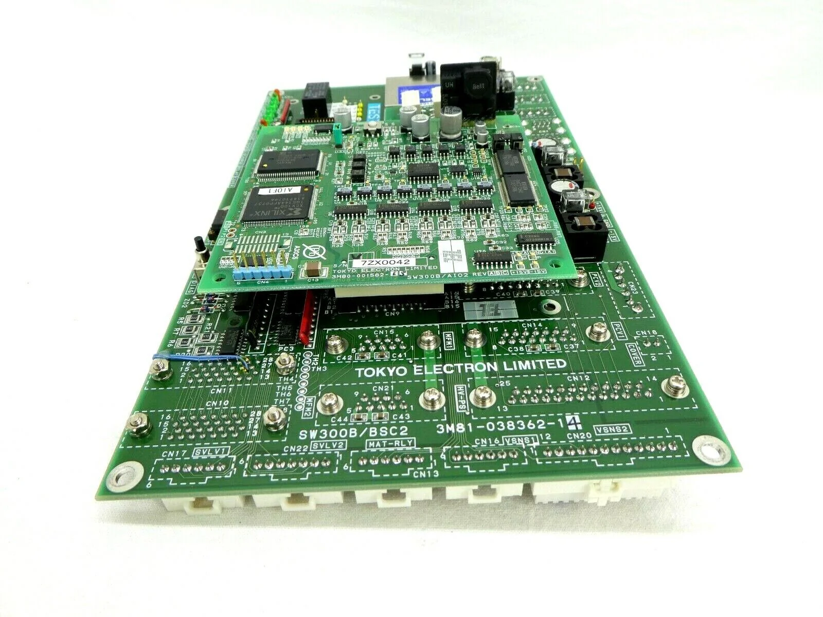 TEL Tokyo Electron 3M81-038362-14 Board PCB SW300B/BSC2 Trias System Working - Image 5