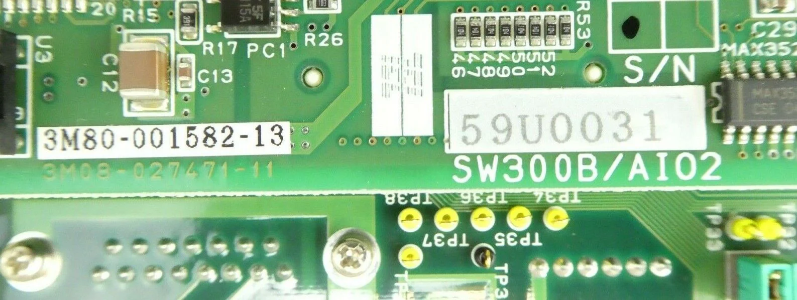 TEL Tokyo Electron 3S80-000557-11 PMC GS PCB SW300B AIO2 MIO PTC Trias Working - Image 9