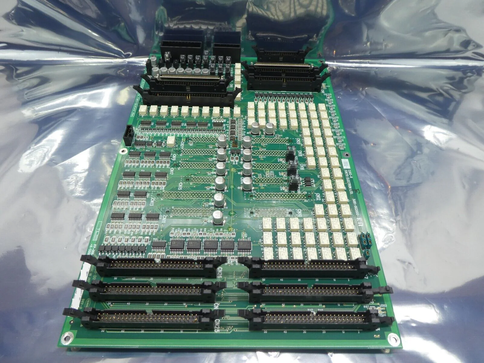 TEL Tokyo Electron 3U81-002000-31 Relay Interface PCB COR2-R Working Surplus - Image 7