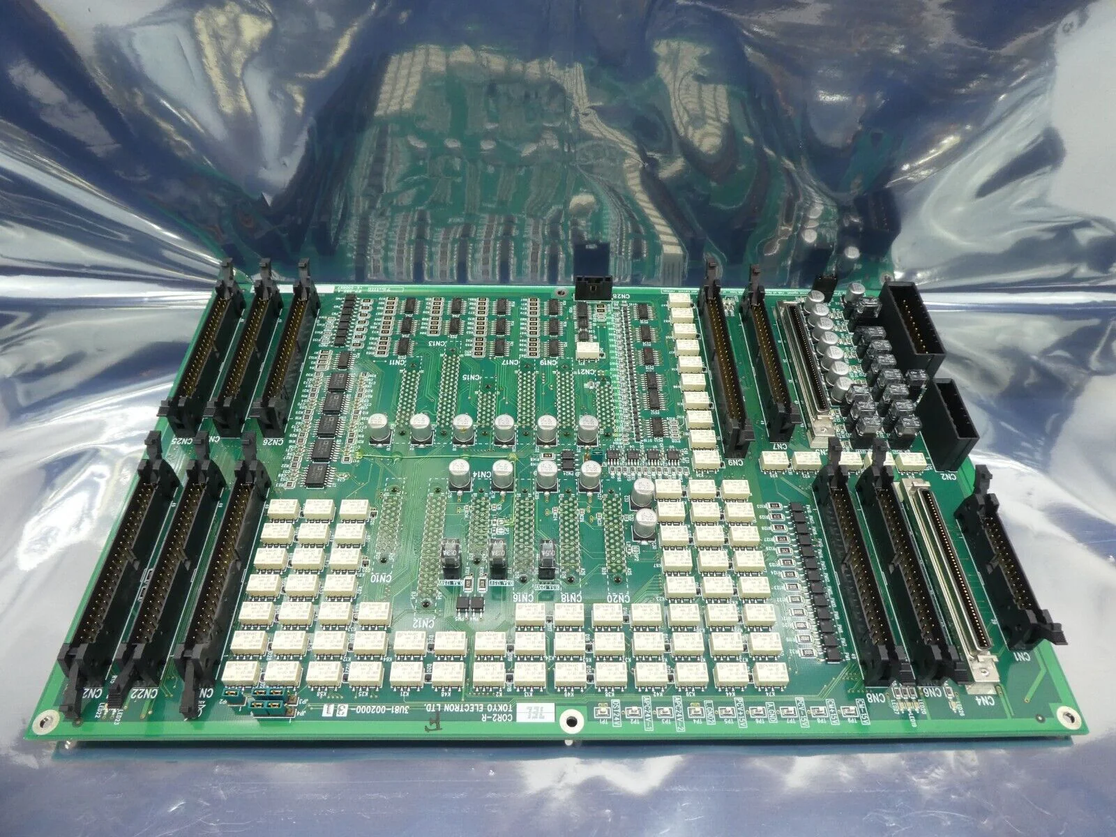 TEL Tokyo Electron 3U81-002000-31 Relay Interface PCB COR2-R Working Surplus - Image 9